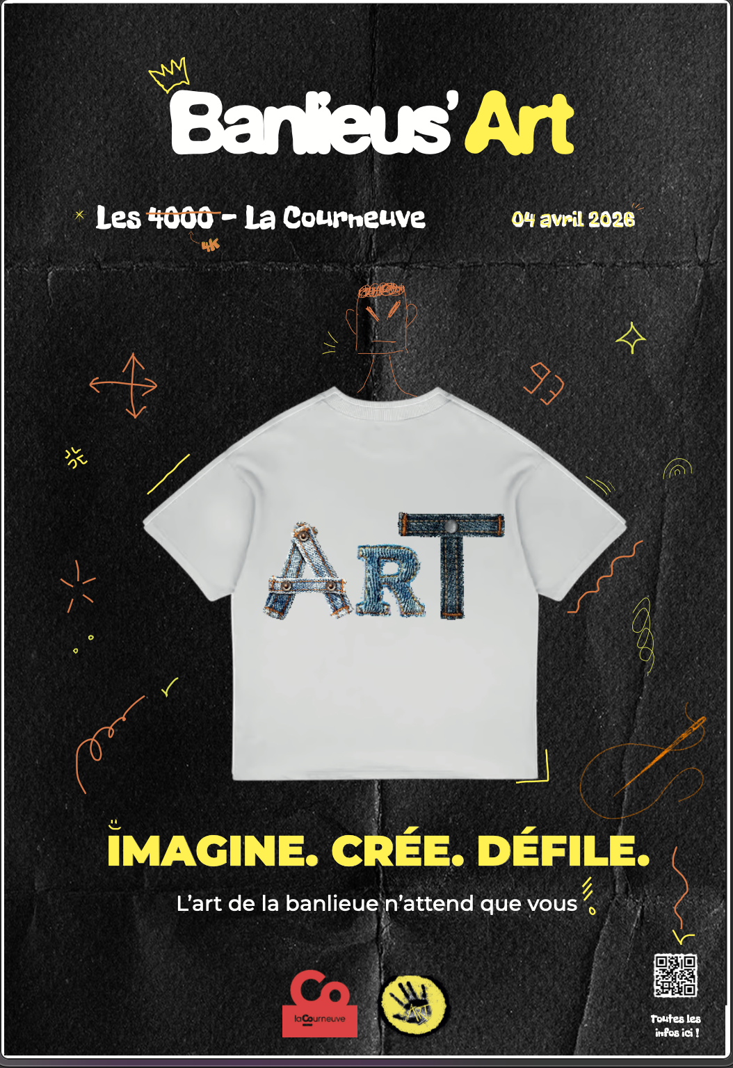 Affiche Portrait Banlieus'Art